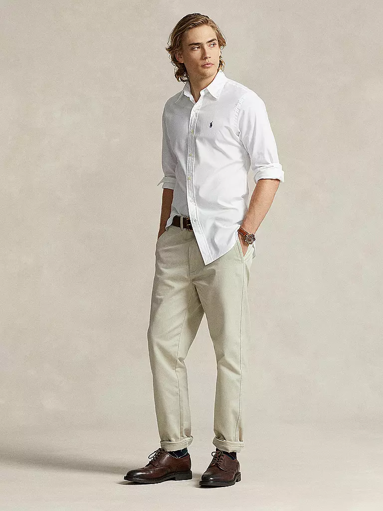 POLO RALPH LAUREN | Hemd Custom Fit | Blanc