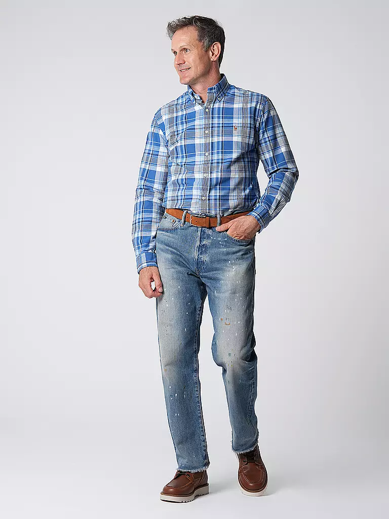 POLO RALPH LAUREN | Hemd Custom Fit | Bleu