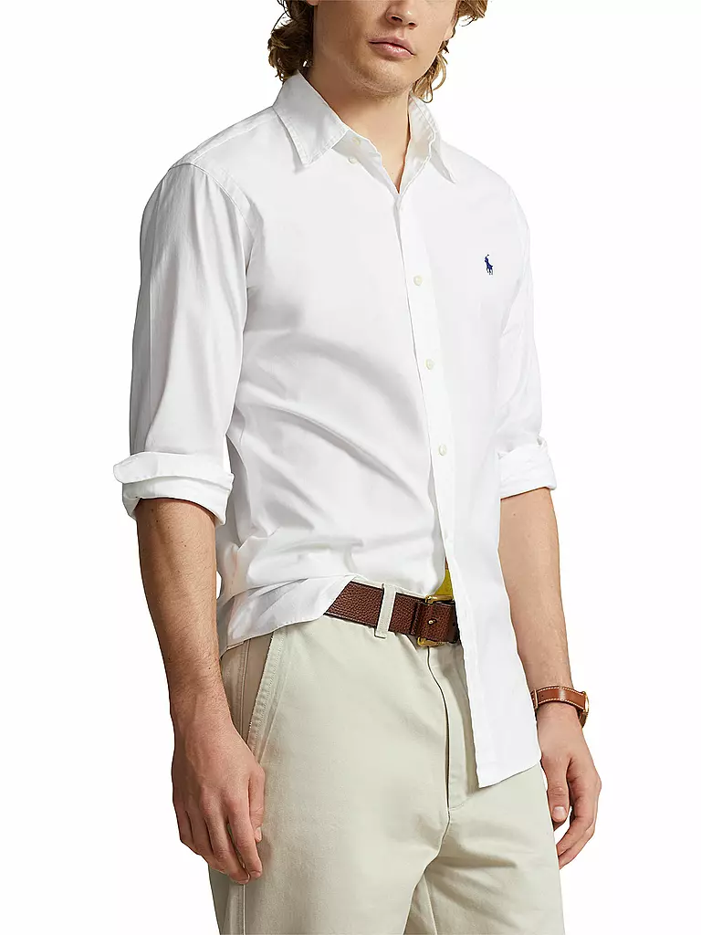 POLO RALPH LAUREN | Hemd Custom Fit | Blanc