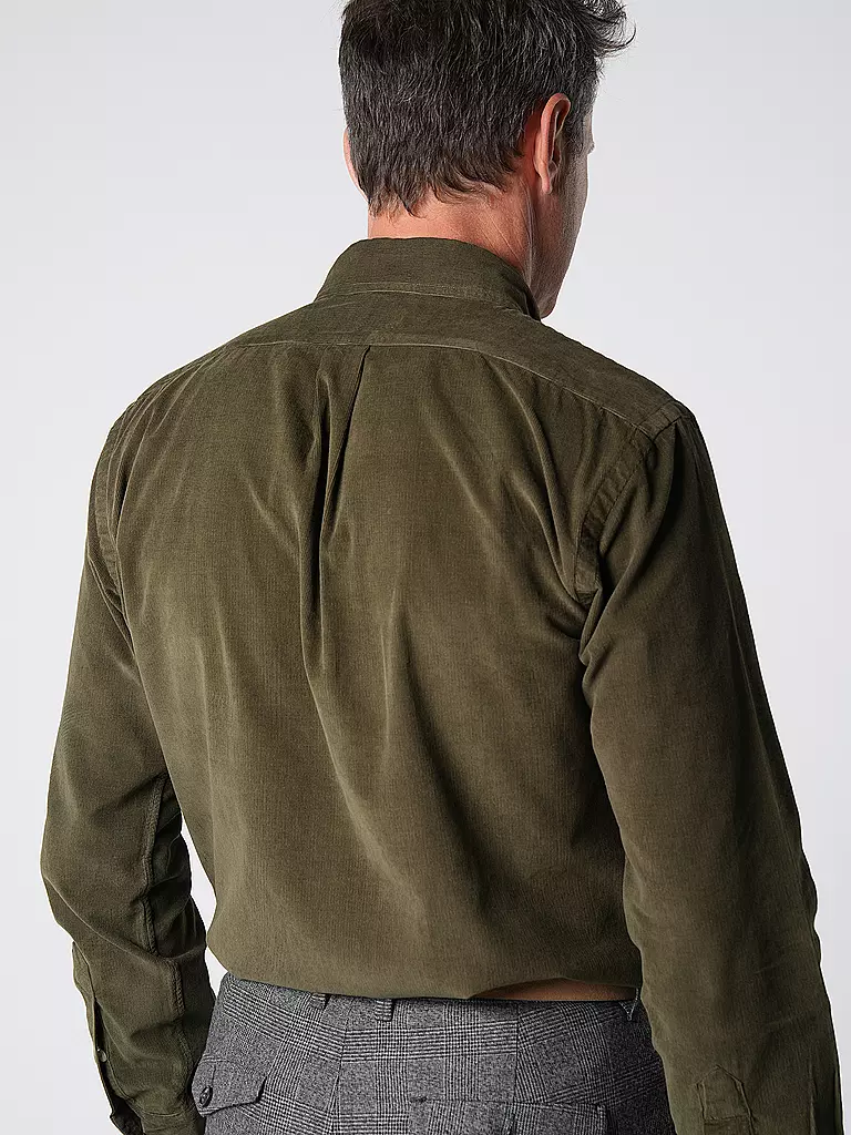 POLO RALPH LAUREN | Hemd Custom Fit | Olive