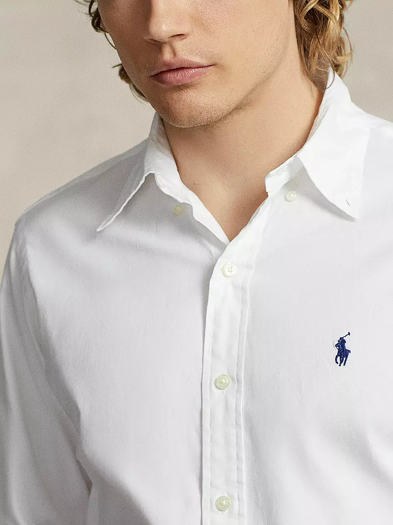 POLO RALPH LAUREN | Hemd Custom Fit | Blanc
