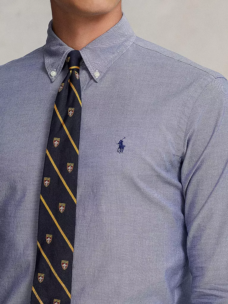 POLO RALPH LAUREN | Hemd Custom Fit | Bleu foncé