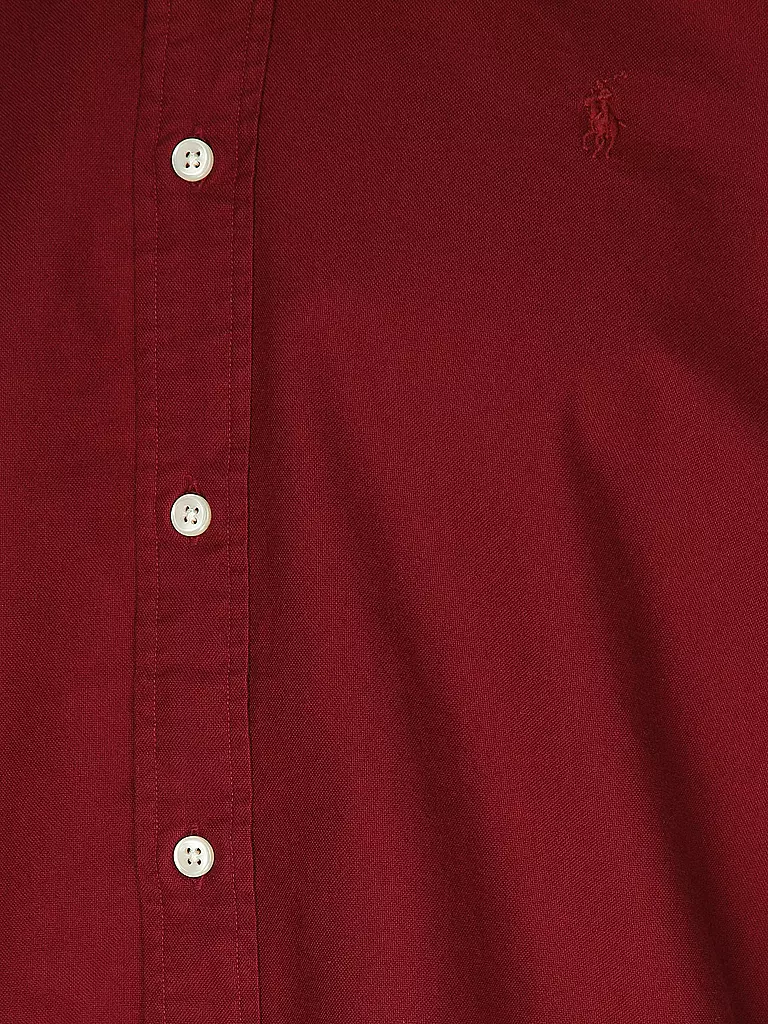 POLO RALPH LAUREN | Hemd Custom Fit | Rouge foncé