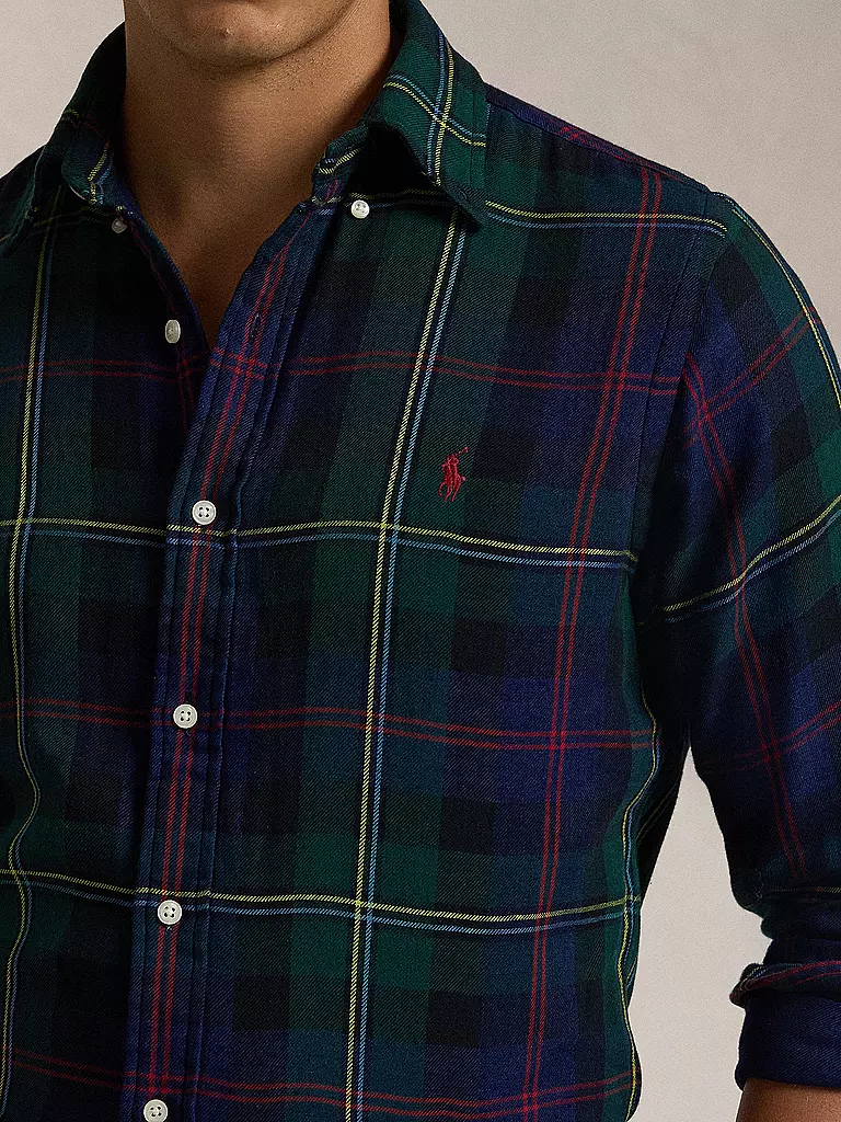 POLO RALPH LAUREN | Hemd Regular Fit  | Bleu foncé