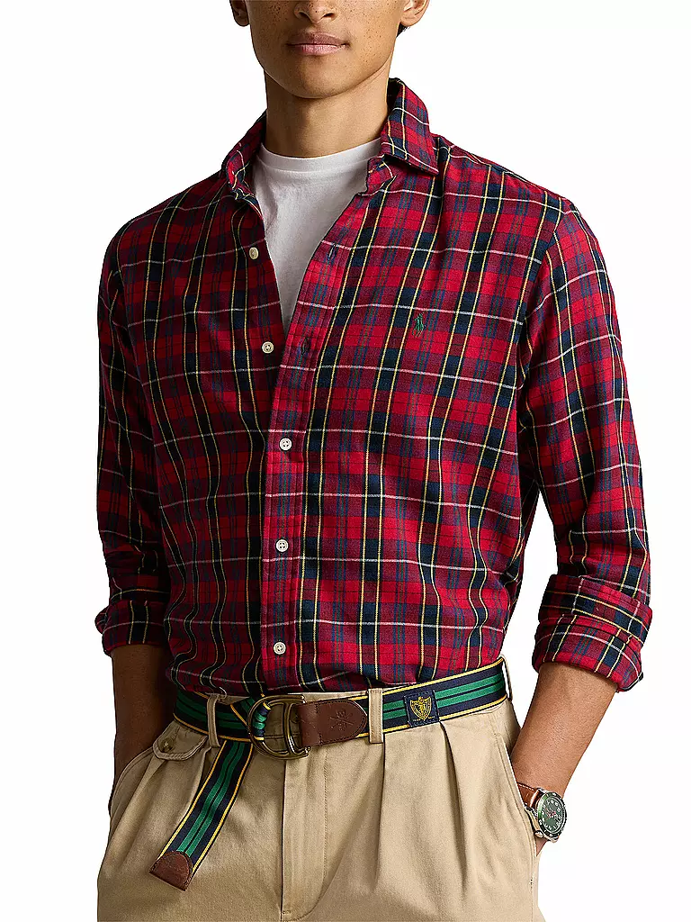 POLO RALPH LAUREN | Hemd Regular Fit | Rouge