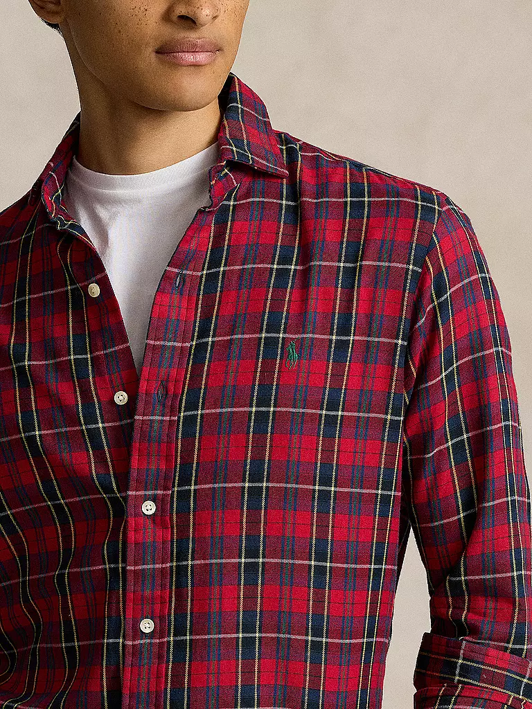 POLO RALPH LAUREN | Hemd Regular Fit | Rouge