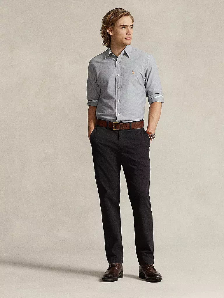 POLO RALPH LAUREN | Hemd Slim Fit | Gris clair