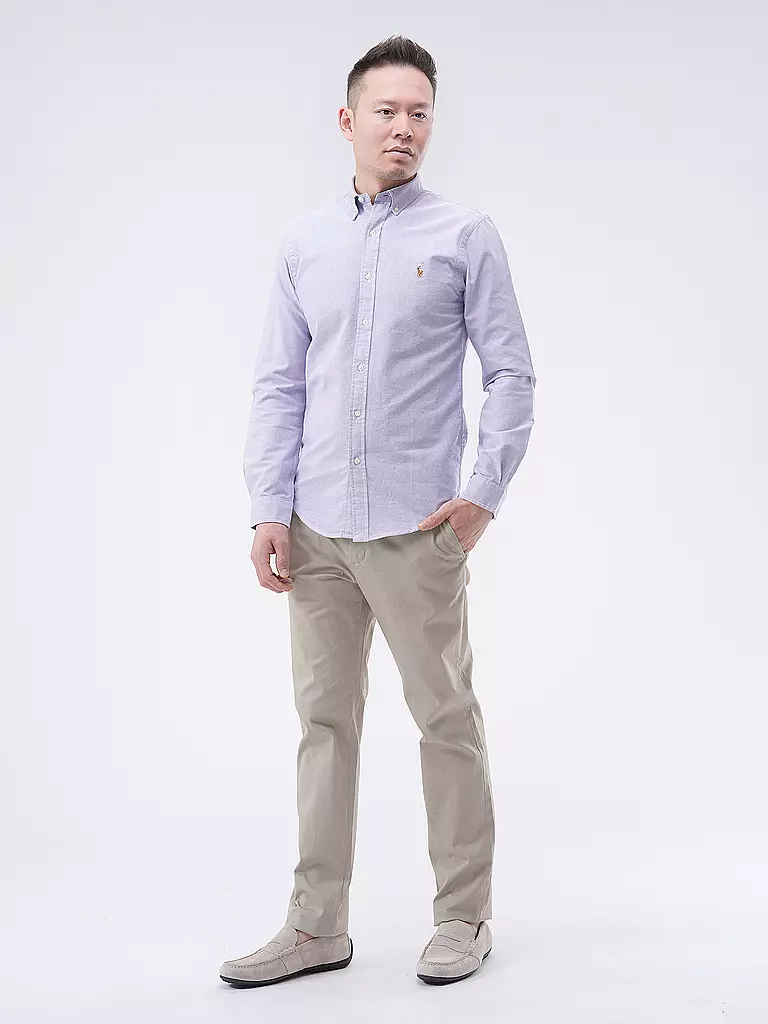 POLO RALPH LAUREN | Hemd Slim Fit | Lilas