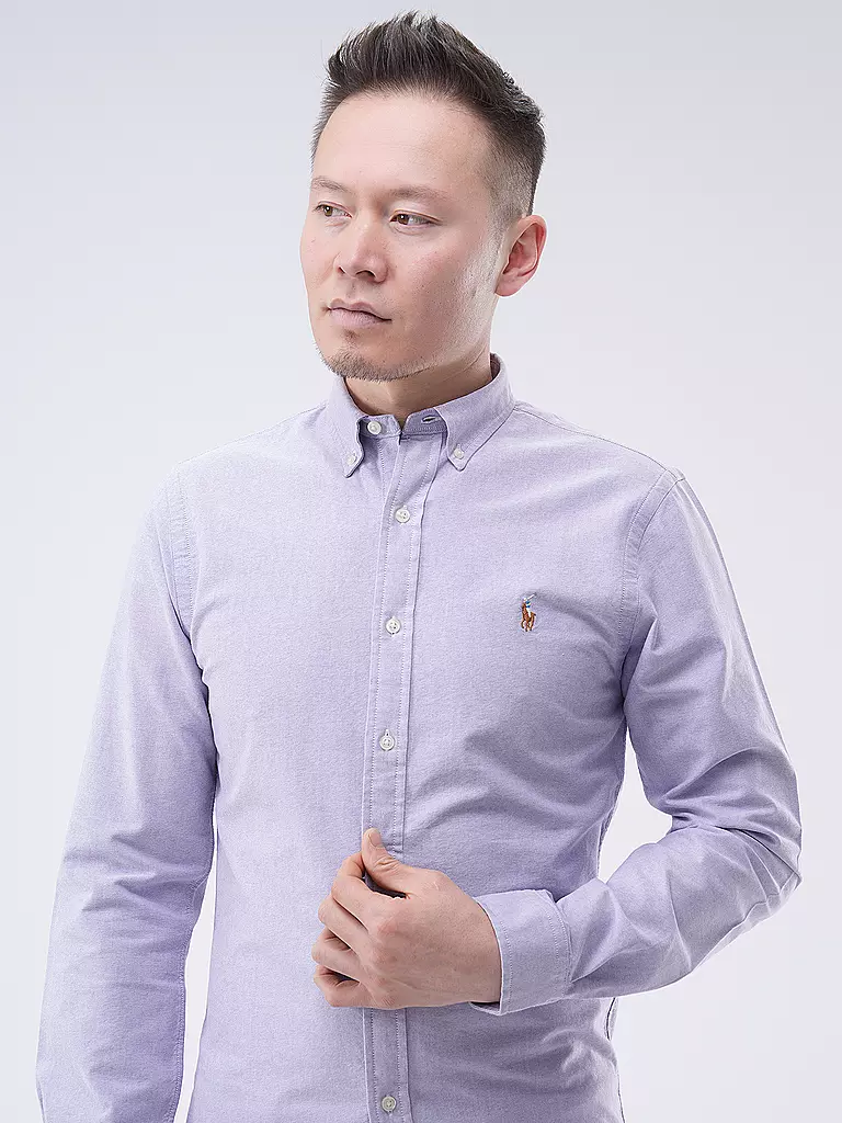 POLO RALPH LAUREN | Hemd Slim Fit | Lilas