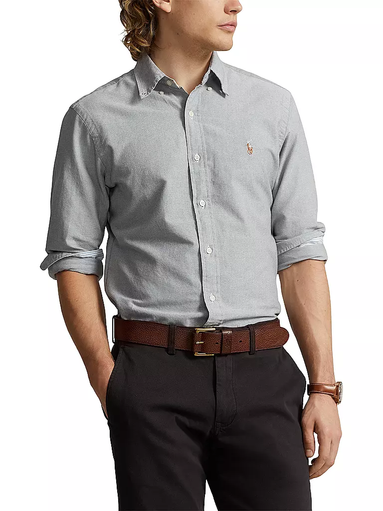 POLO RALPH LAUREN | Hemd Slim Fit | Gris clair