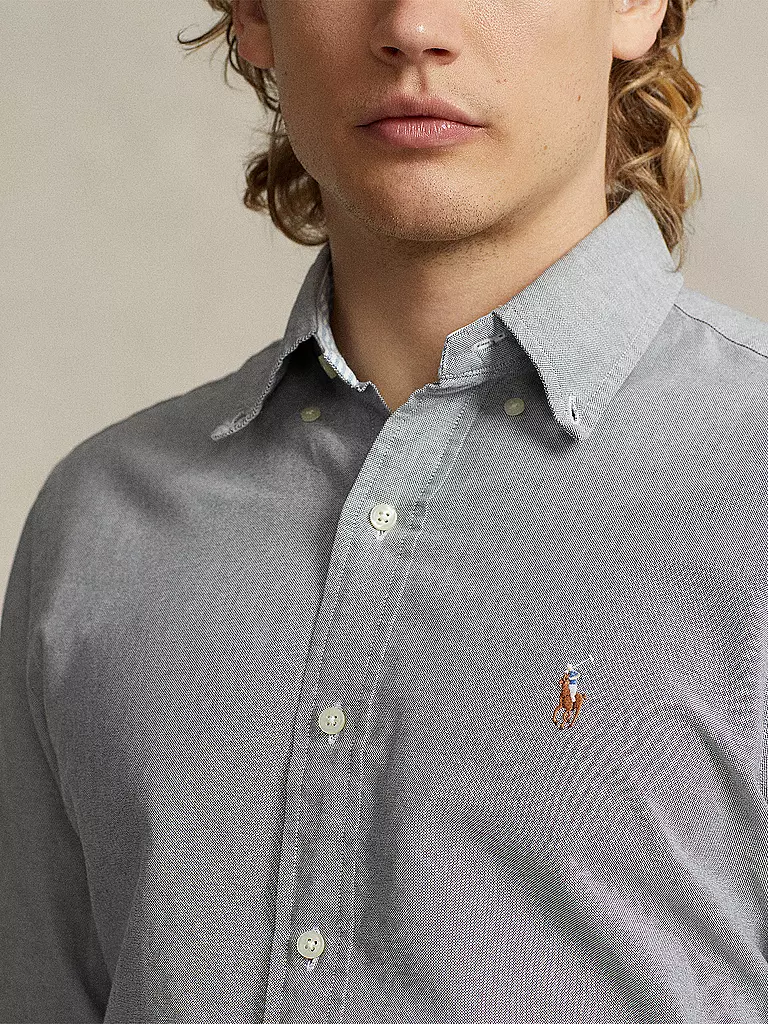 POLO RALPH LAUREN | Hemd Slim Fit | Gris clair