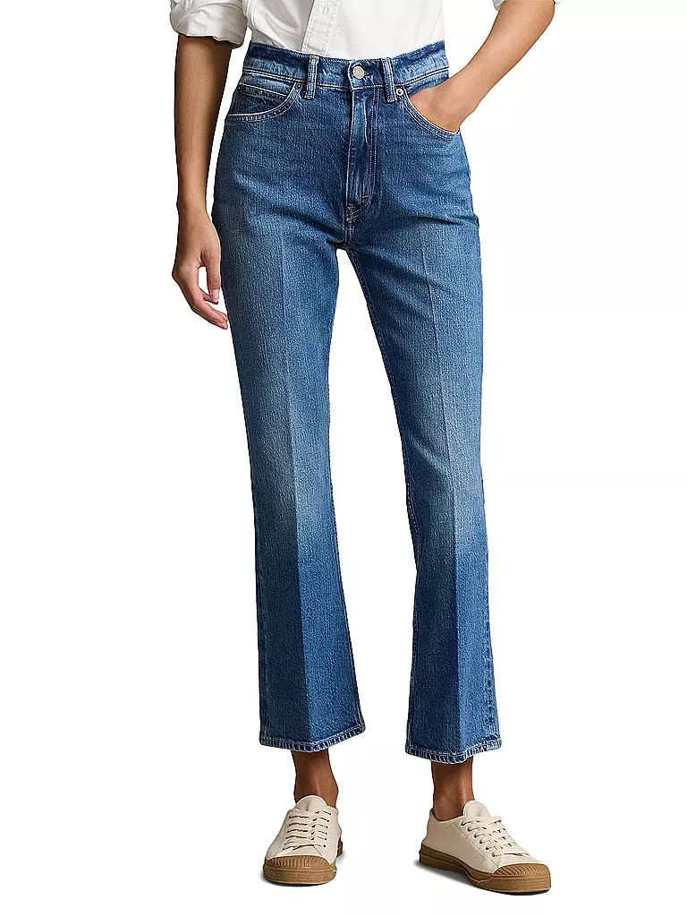 POLO RALPH LAUREN | Jeans Coupe Évasée 7/8 | 