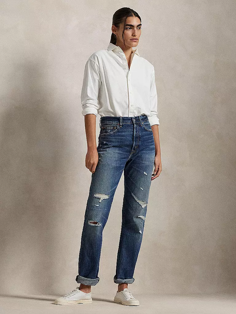 POLO RALPH LAUREN | Jeans coupe droite | Bleu