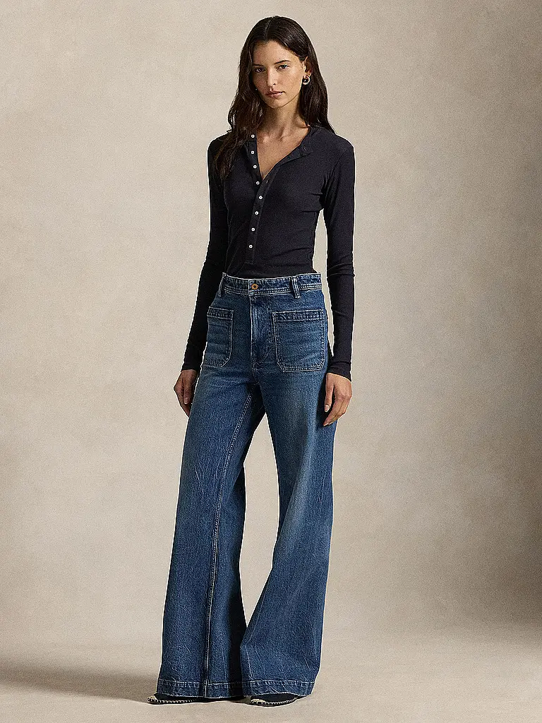 POLO RALPH LAUREN | Jeans Flared Fit | Bleu foncé