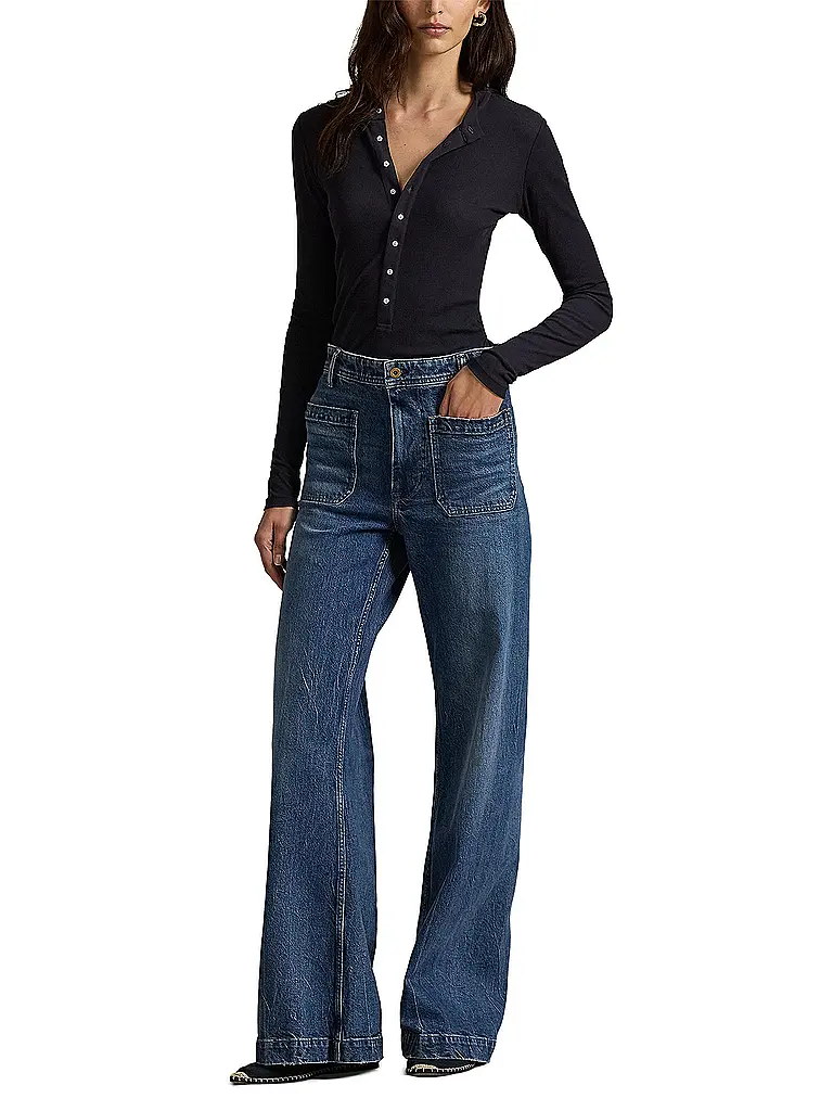 POLO RALPH LAUREN | Jeans Flared Fit | Bleu foncé