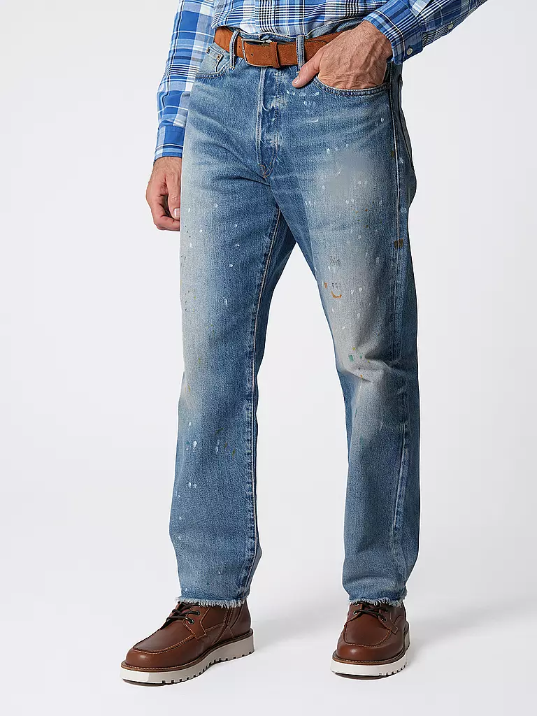 POLO RALPH LAUREN | Jeans HERITAGE Straight Fit | Bleu