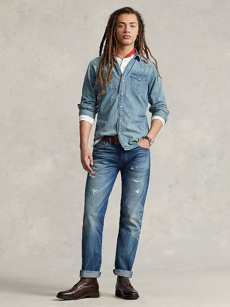 POLO RALPH LAUREN | Jeanshemd  | Bleu