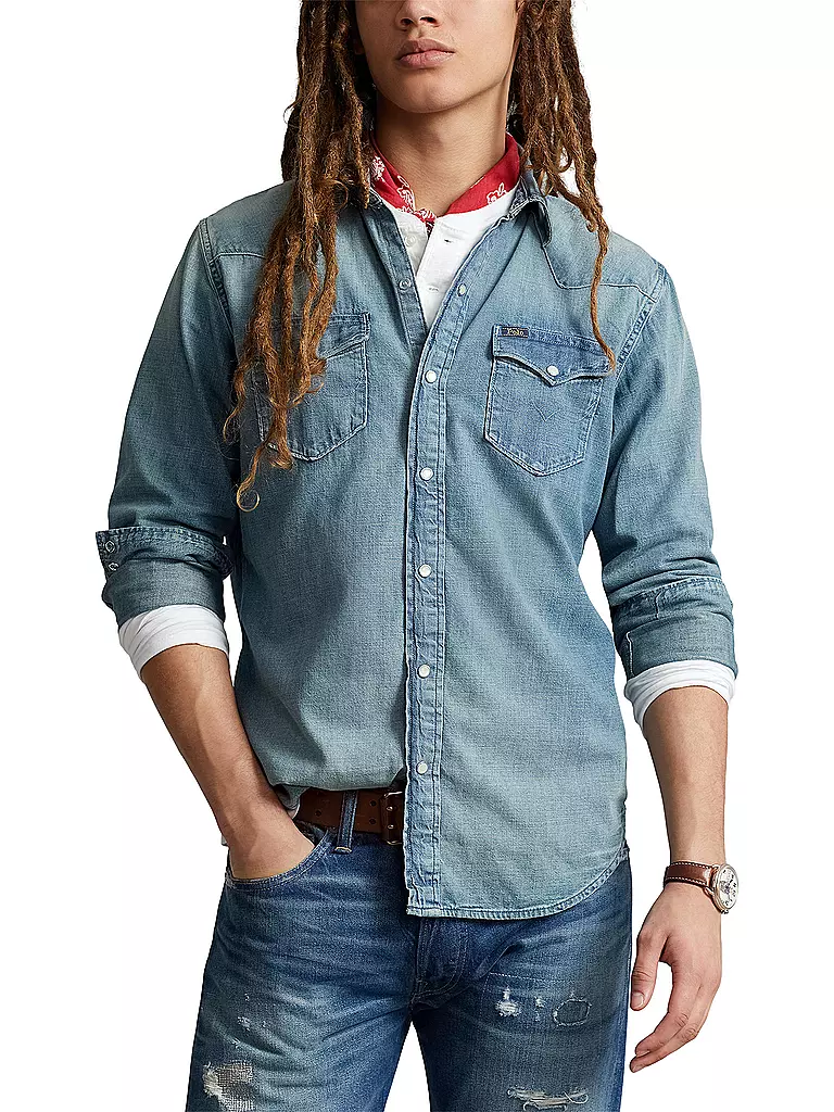 POLO RALPH LAUREN | Jeanshemd  | Bleu