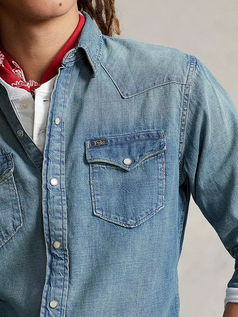 POLO RALPH LAUREN | Jeanshemd  | Bleu
