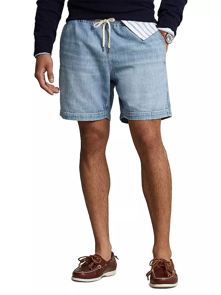 POLO RALPH LAUREN | Jeansshorts | Bleu clair