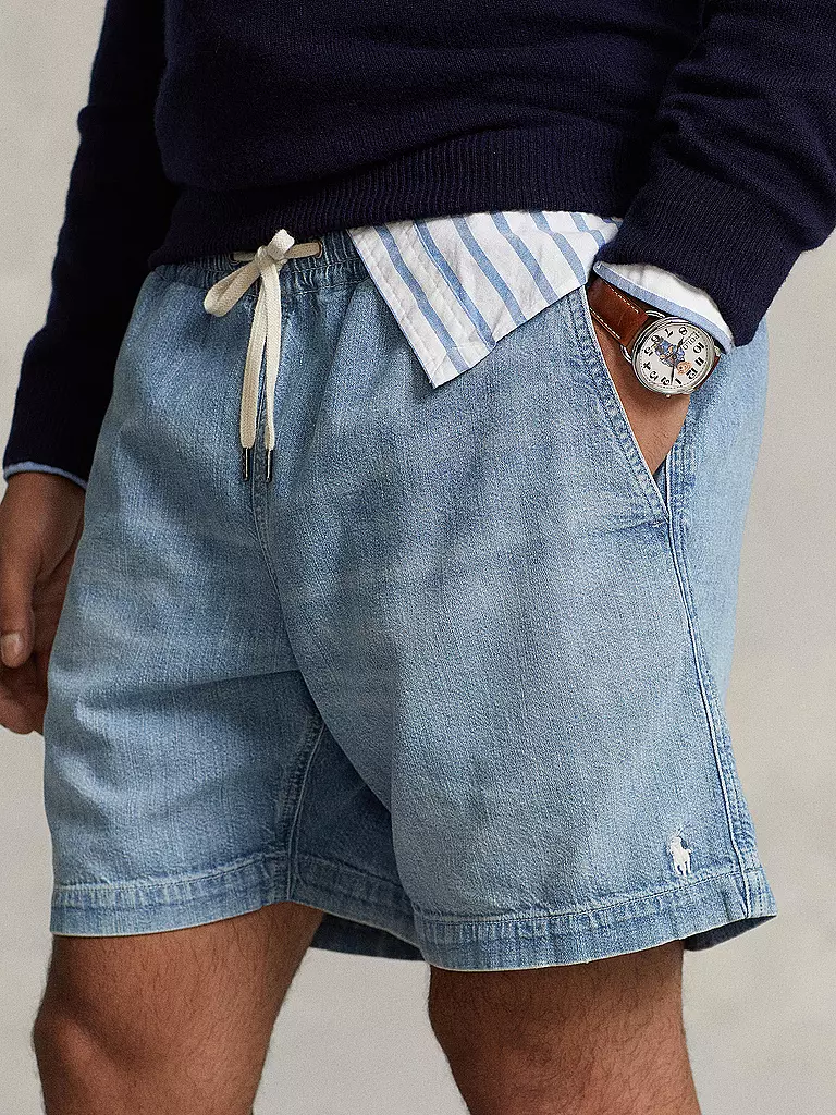 POLO RALPH LAUREN | Jeansshorts | Bleu clair