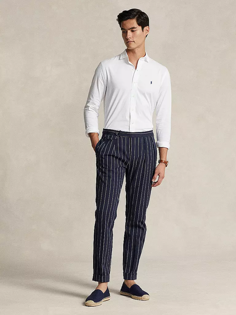 POLO RALPH LAUREN | Jerseyhemd Slim Fit | Blanc