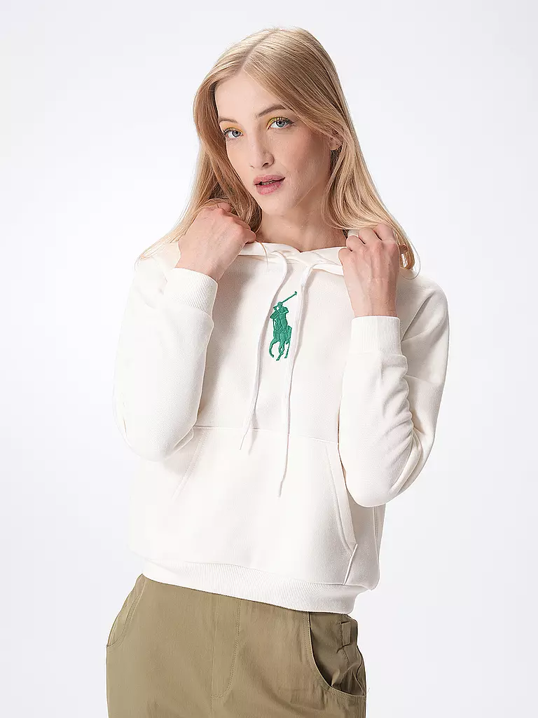 POLO RALPH LAUREN | Kapuzensweater - Hoodie | Blanc