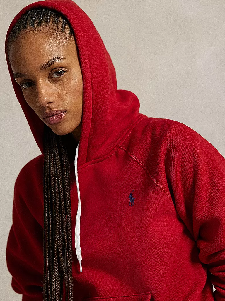 POLO RALPH LAUREN | Kapuzensweater - Hoodie | Rouge