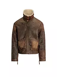 POLO RALPH LAUREN | Lederjacke | Marron