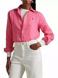 POLO RALPH LAUREN | Leinenbluse | Rose vif