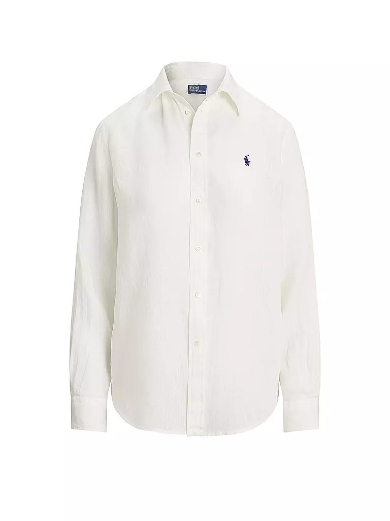 POLO RALPH LAUREN | Leinenbluse | Blanc