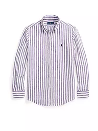 POLO RALPH LAUREN | Leinenhemd Custom Fit  | Bleu