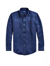 POLO RALPH LAUREN | Leinenhemd | Bleu foncé