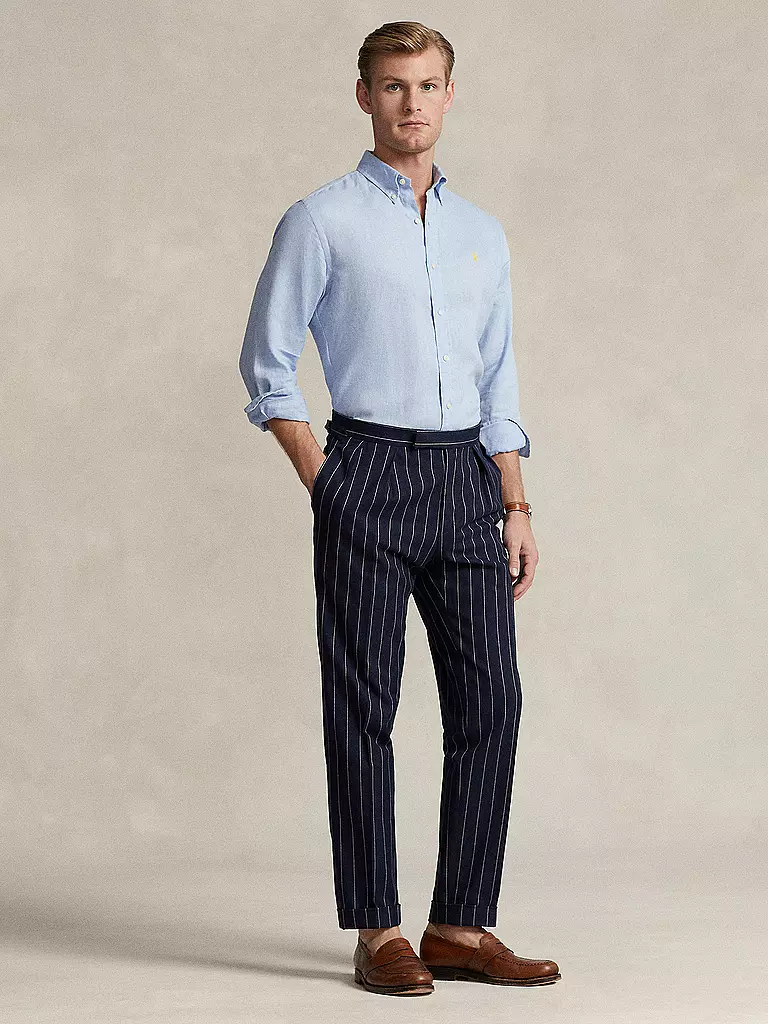 POLO RALPH LAUREN | Leinenhemd | Bleu clair