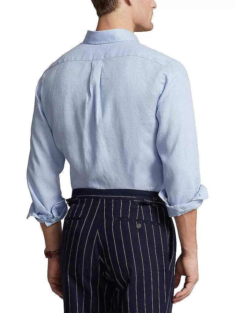 POLO RALPH LAUREN | Leinenhemd | Bleu clair