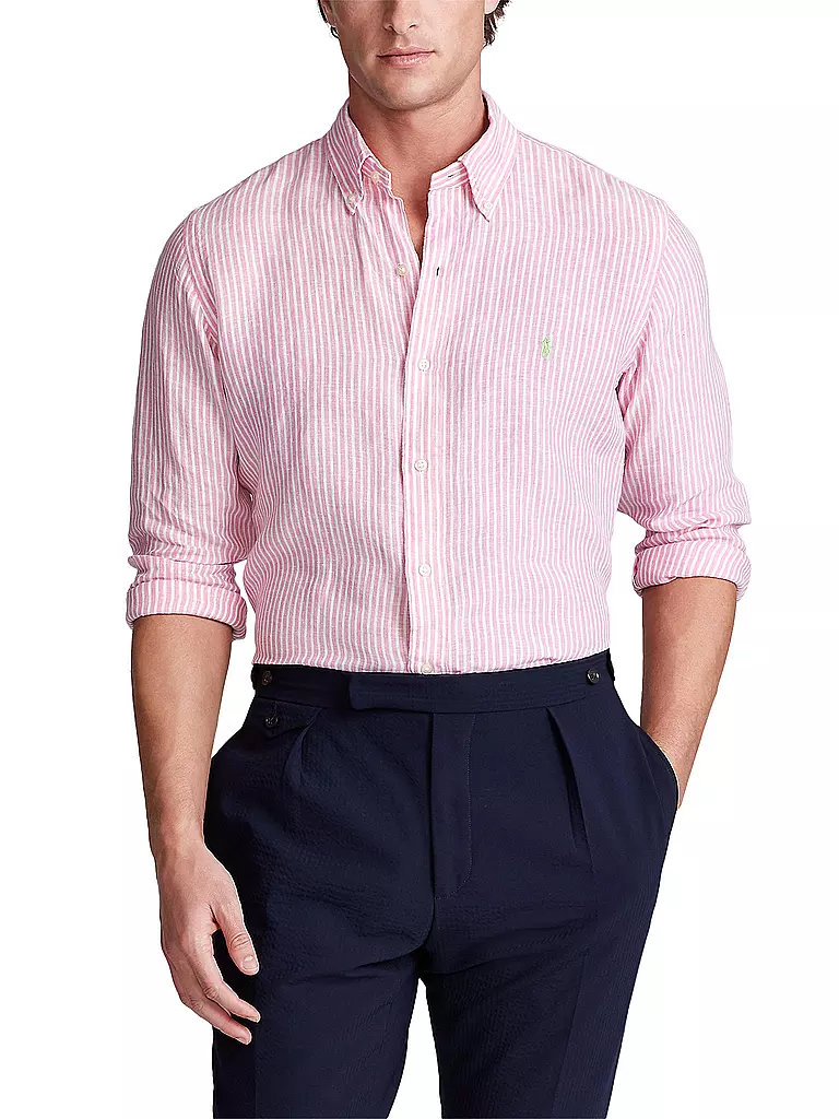 POLO RALPH LAUREN | Leinenhemd | Rose