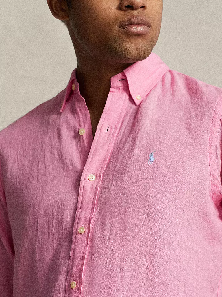 POLO RALPH LAUREN | Leinenhemd | Rose