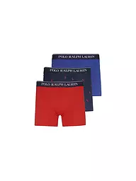 POLO RALPH LAUREN | Lot de 3 boxers cruise navy | Rouge