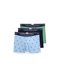 POLO RALPH LAUREN | Boxers Lot de 3 noir | Bleu clair