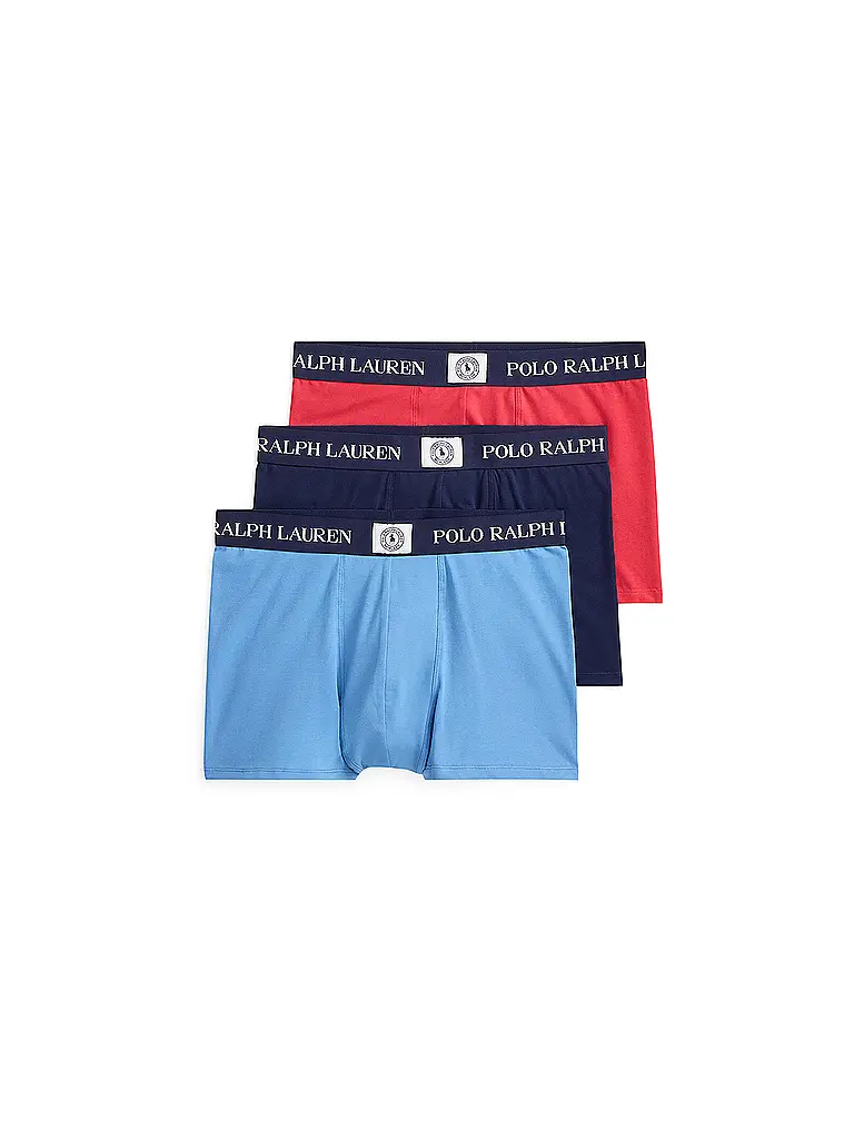 POLO RALPH LAUREN | Lot de 3 slips rouge/bleu | hellblau