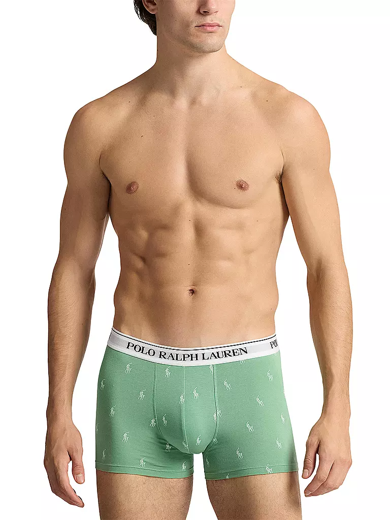 POLO RALPH LAUREN | Lot de 3 slips vert | schwarz
