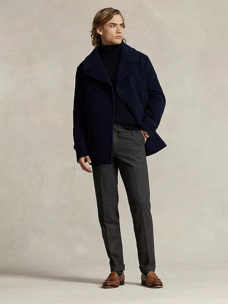 POLO RALPH LAUREN | Manteau en laine | dunkelblau