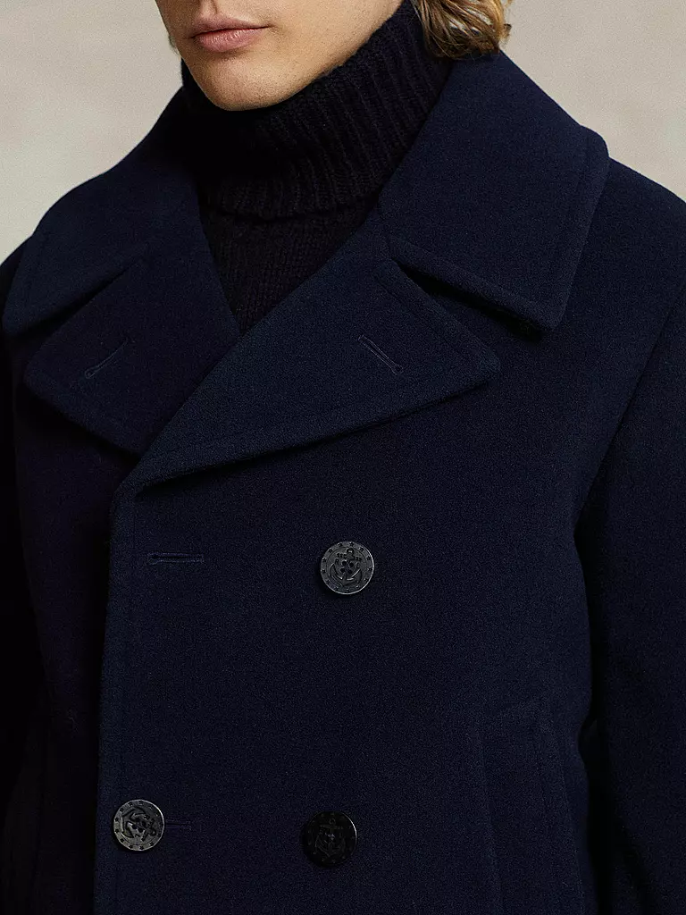 POLO RALPH LAUREN | Manteau en laine | dunkelblau