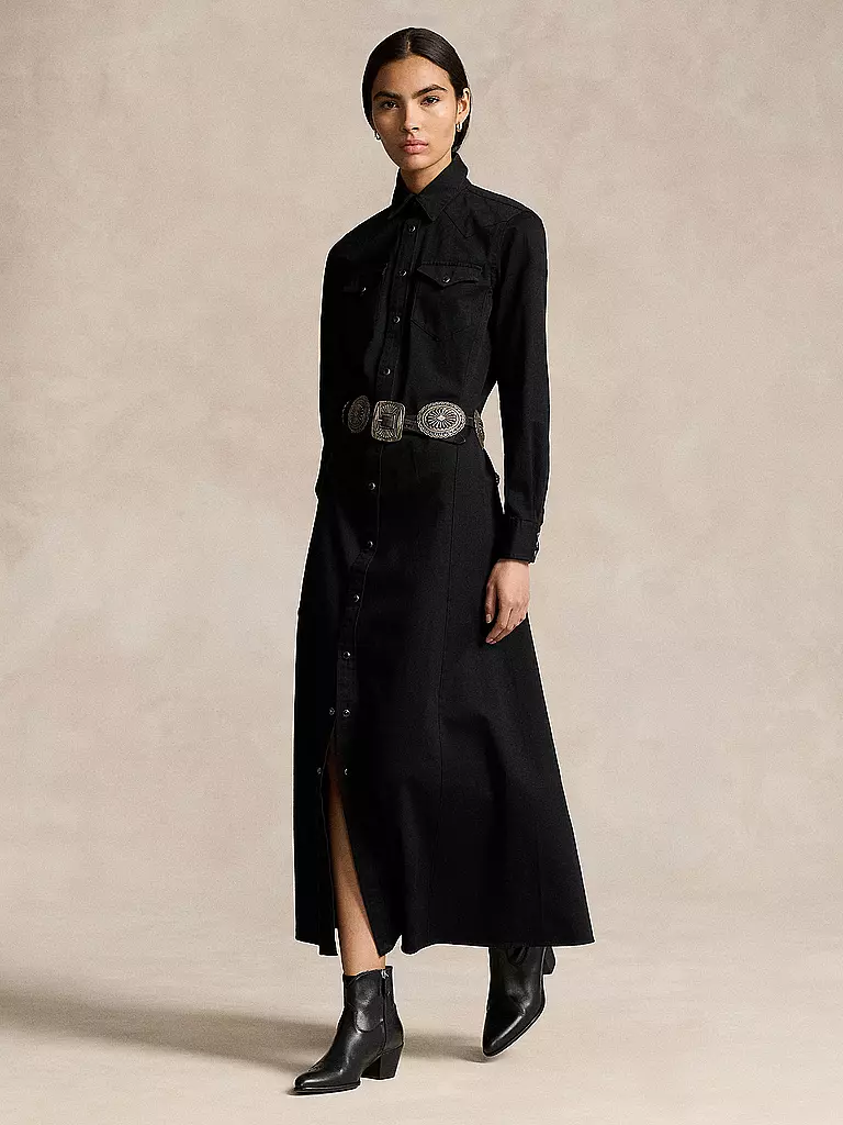 POLO RALPH LAUREN | Maxikleid | Noir