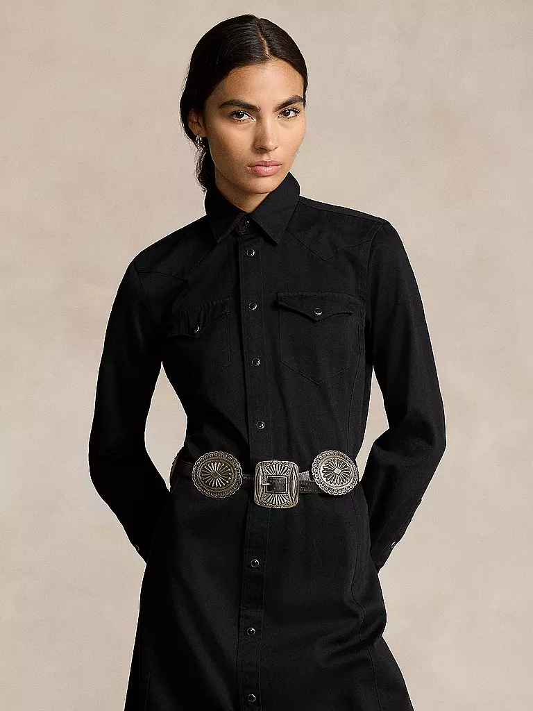 POLO RALPH LAUREN | Maxikleid | Noir