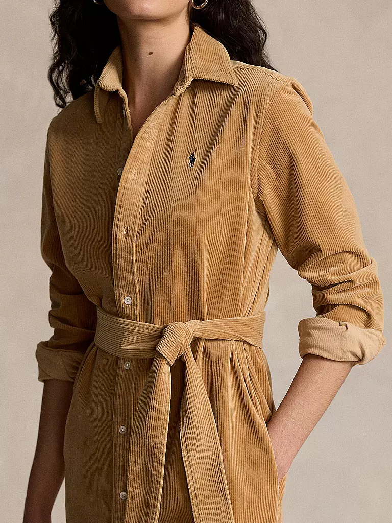 POLO RALPH LAUREN | Midikleid  | Camel