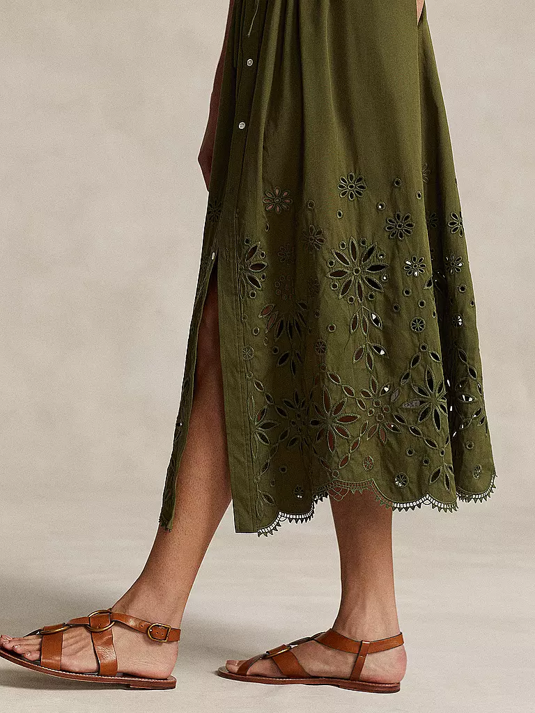 POLO RALPH LAUREN | Midikleid | Olive