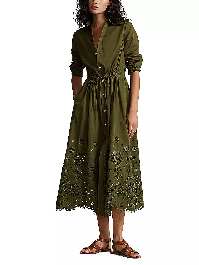 POLO RALPH LAUREN | Midikleid | Olive