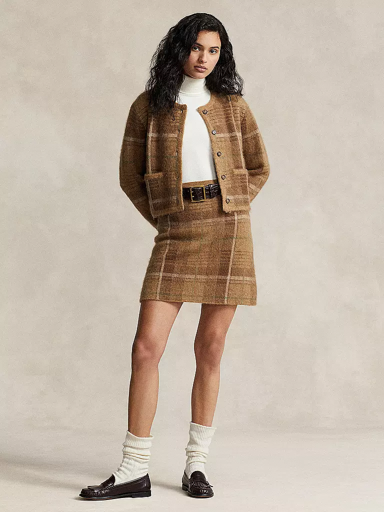POLO RALPH LAUREN | Mini-jupe | beige