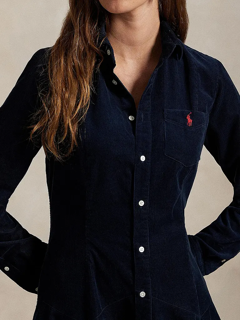 POLO RALPH LAUREN | Mini-robe | Bleu foncé